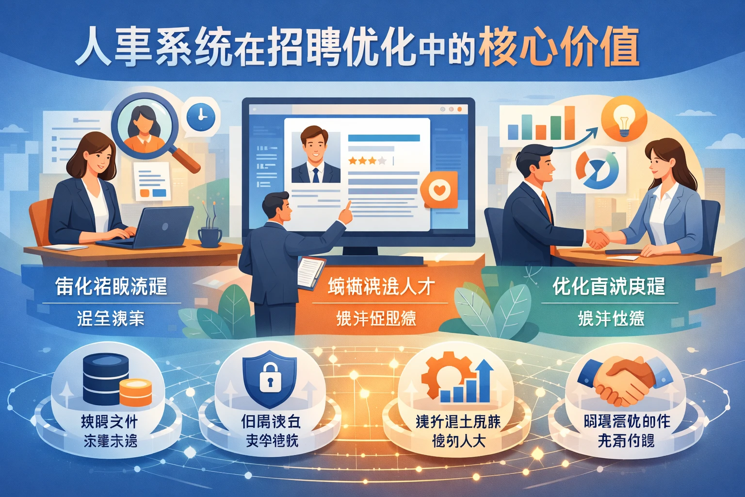 人事系统在招聘优化中的核心价值