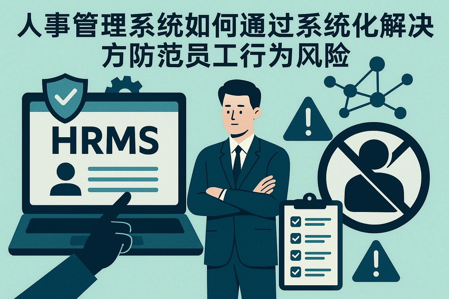 人事管理系统如何通过系统化解决方案防范员工行为风险