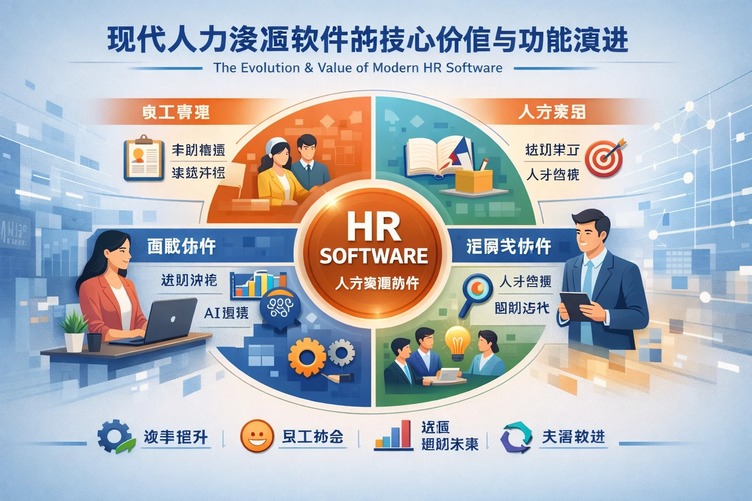 现代人力资源软件的核心价值与功能演进