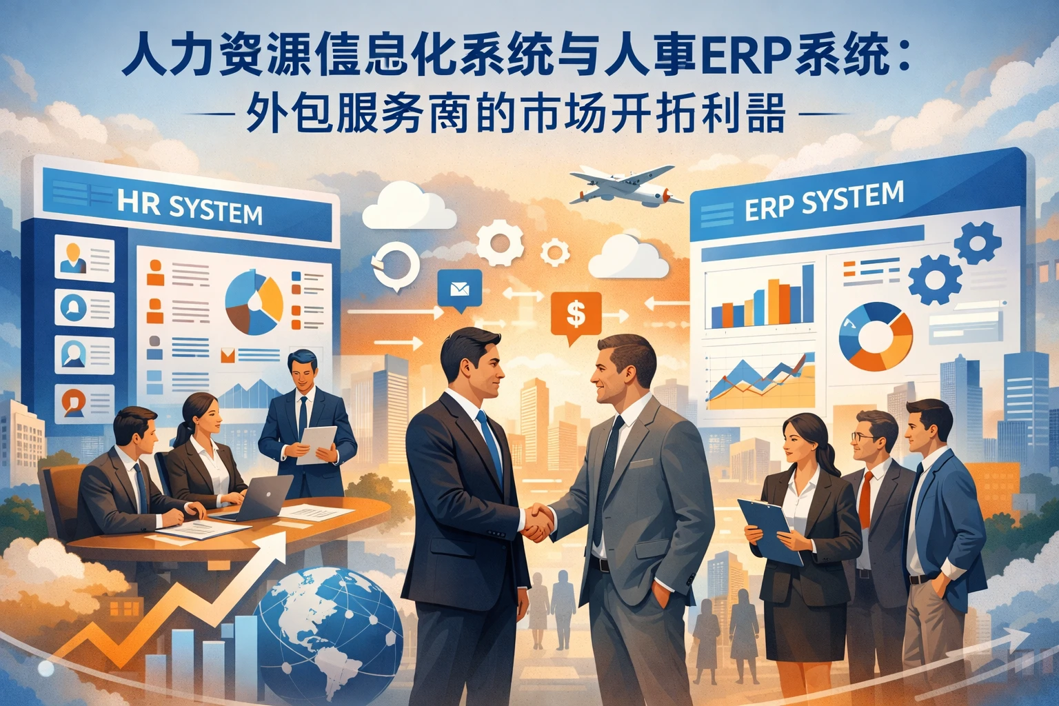 人力资源信息化系统与人事ERP系统:外包服务商的市场开拓利器