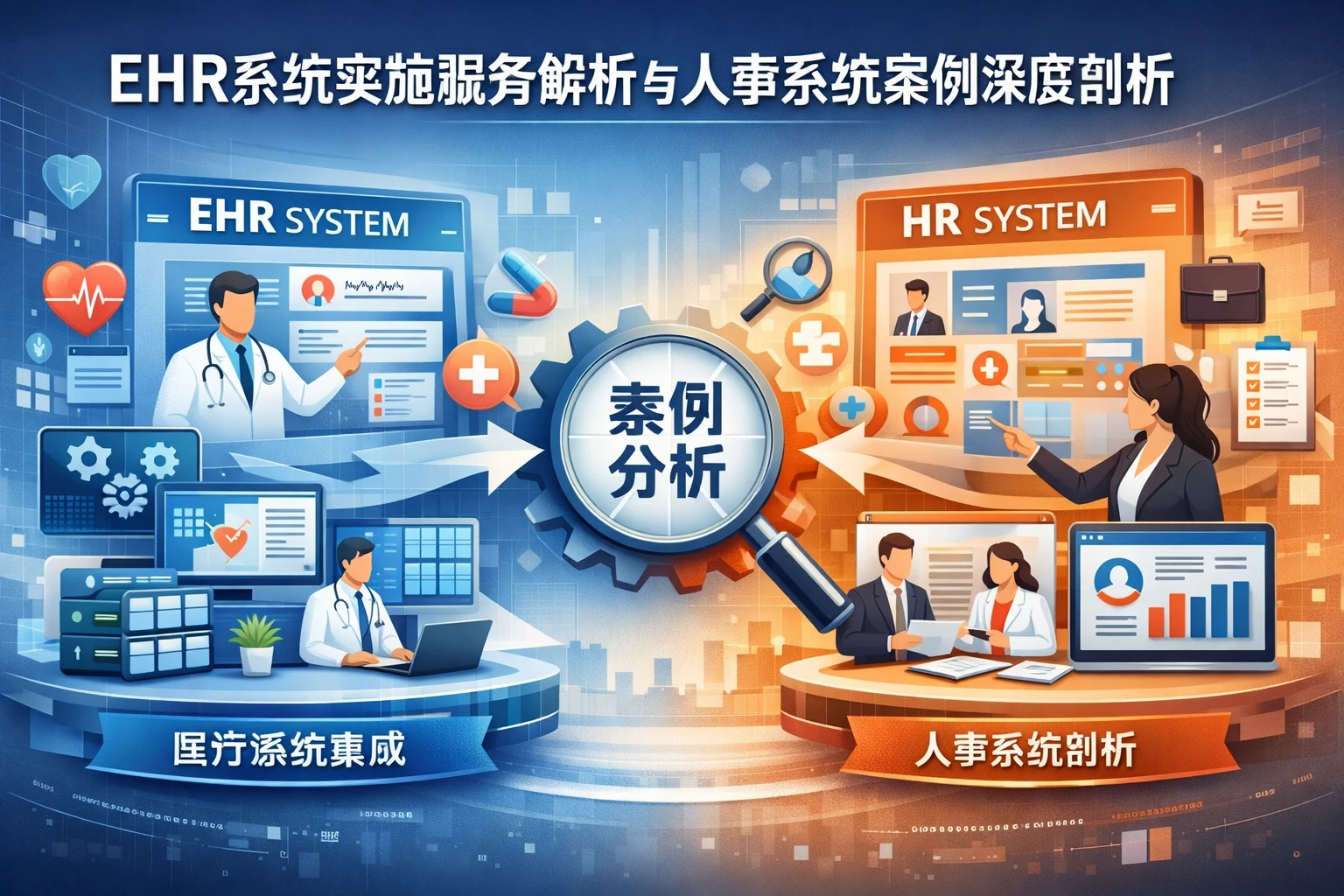 EHR系统实施服务解析与人事系统案例深度剖析