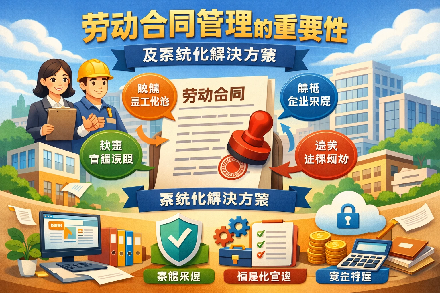 劳动合同管理的重要性及系统化解决方案