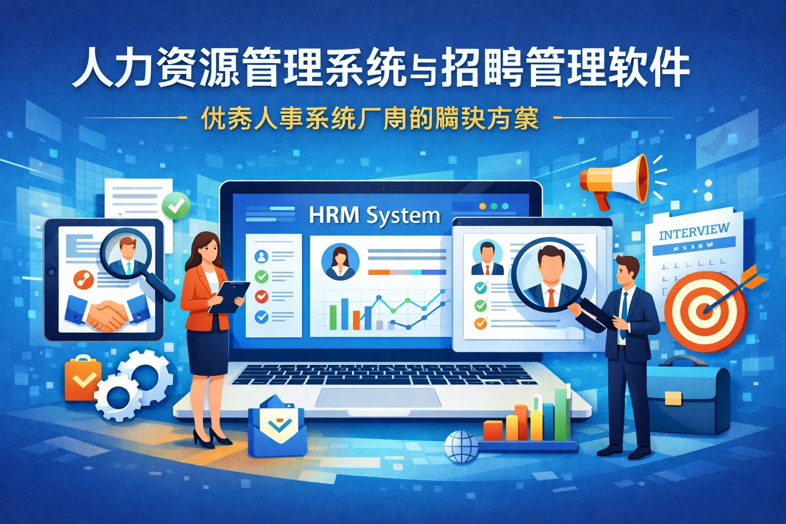 人力资源管理系统与招聘管理软件:优秀人事系统厂商的解决方案
