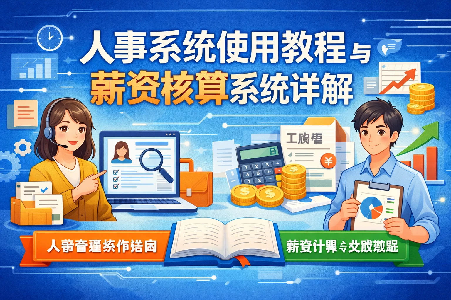 人事系统使用教程与薪资核算系统详解