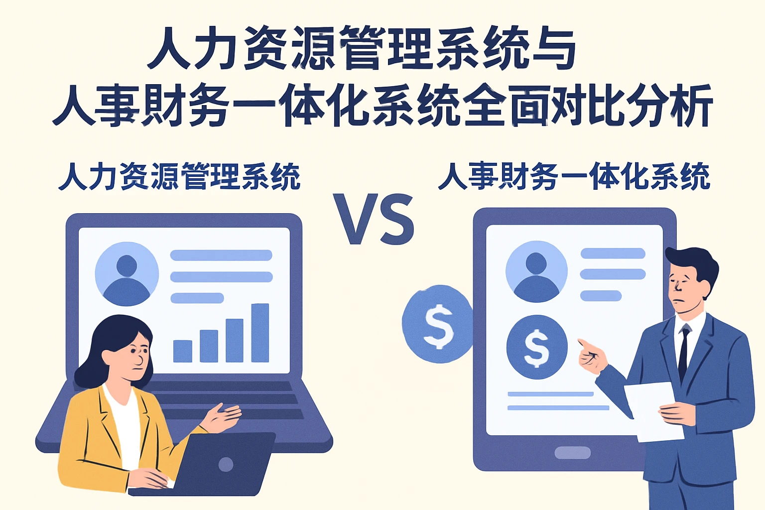 人力资源管理系统与人事财务一体化系统全面对比分析