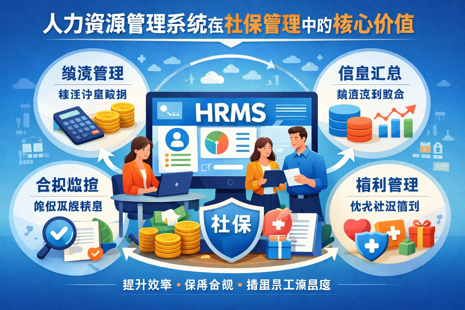 人力资源管理系统在社保管理中的核心价值
