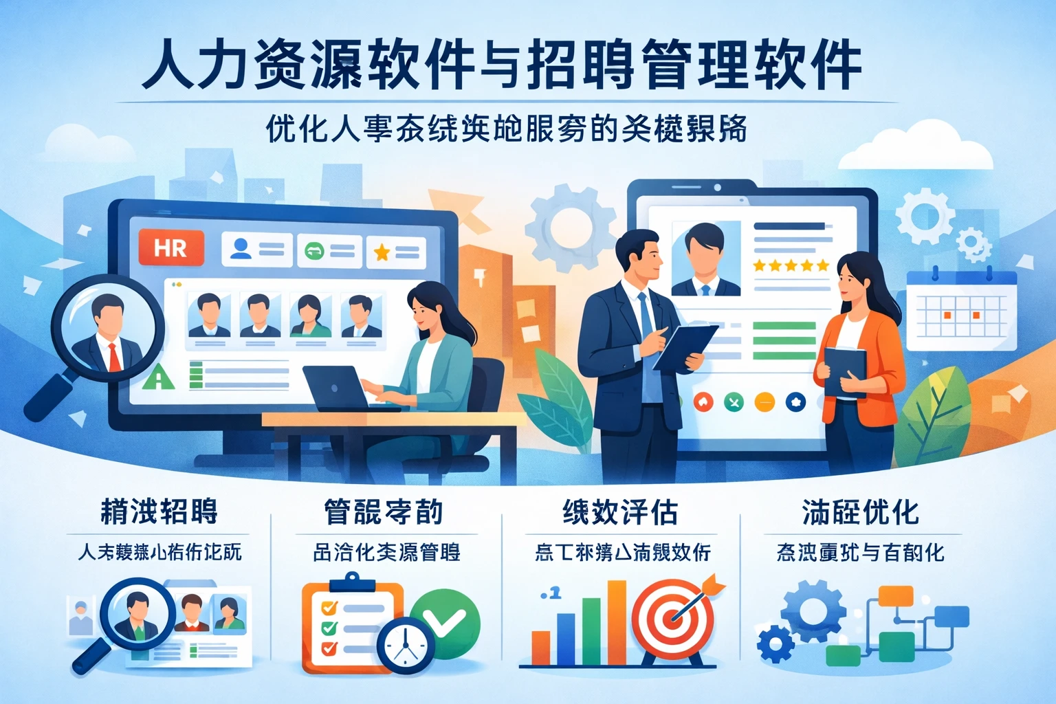 人力资源软件与招聘管理软件：优化人事系统实施服务的关键策略