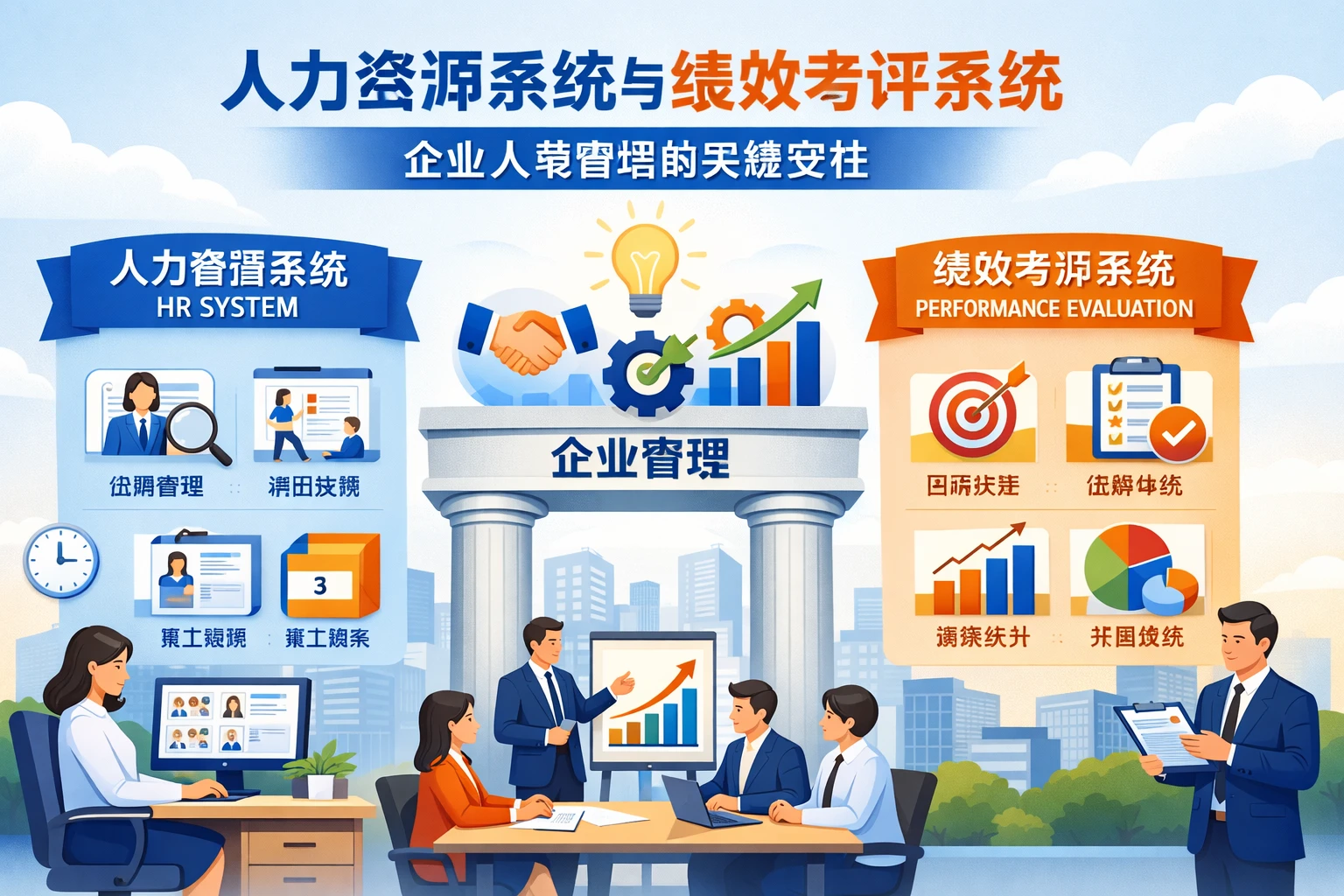 人力资源系统与绩效考评系统：企业人事管理的关键支柱