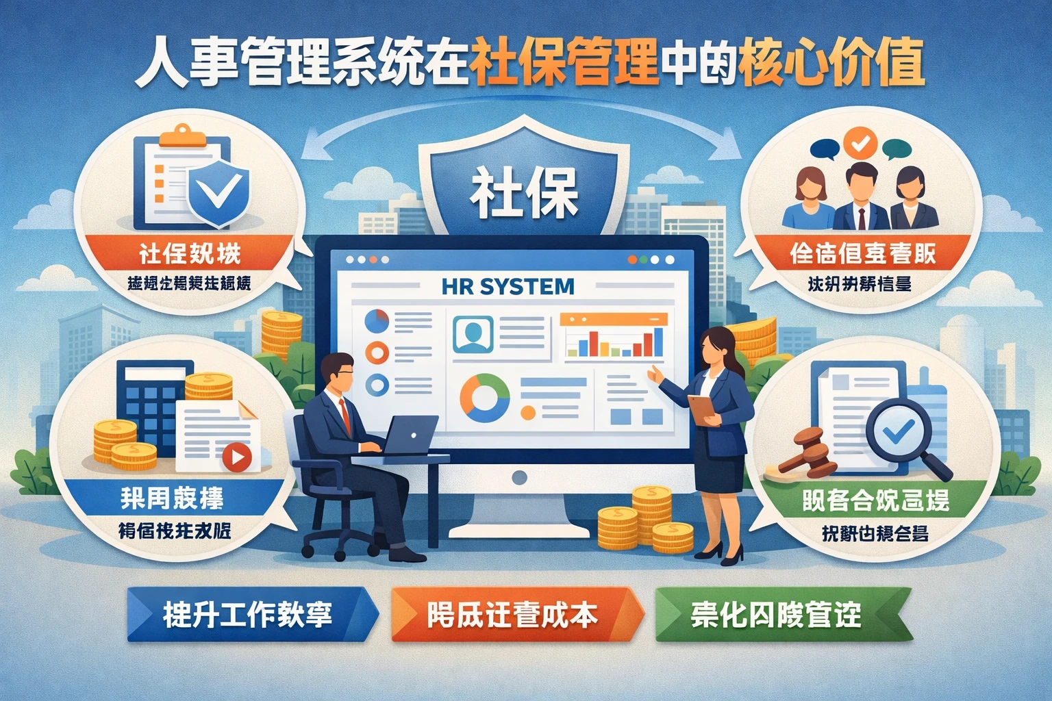 人事管理系统在社保管理中的核心价值