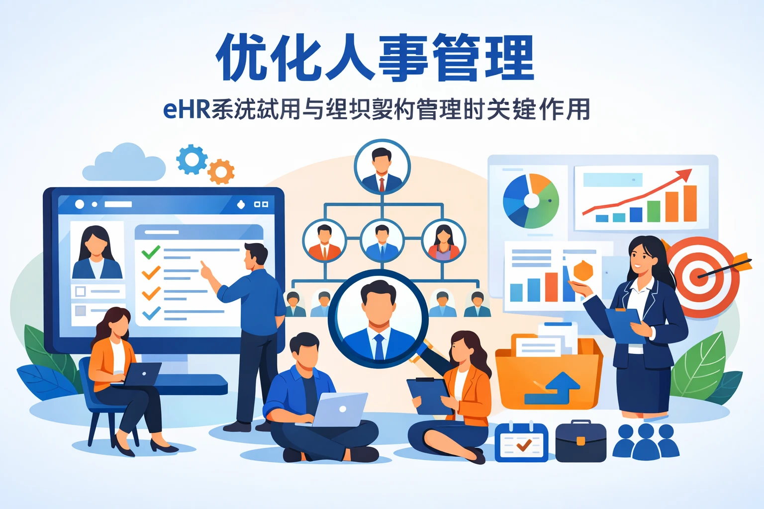 优化人事管理：eHR系统试用与组织架构管理的关键作用