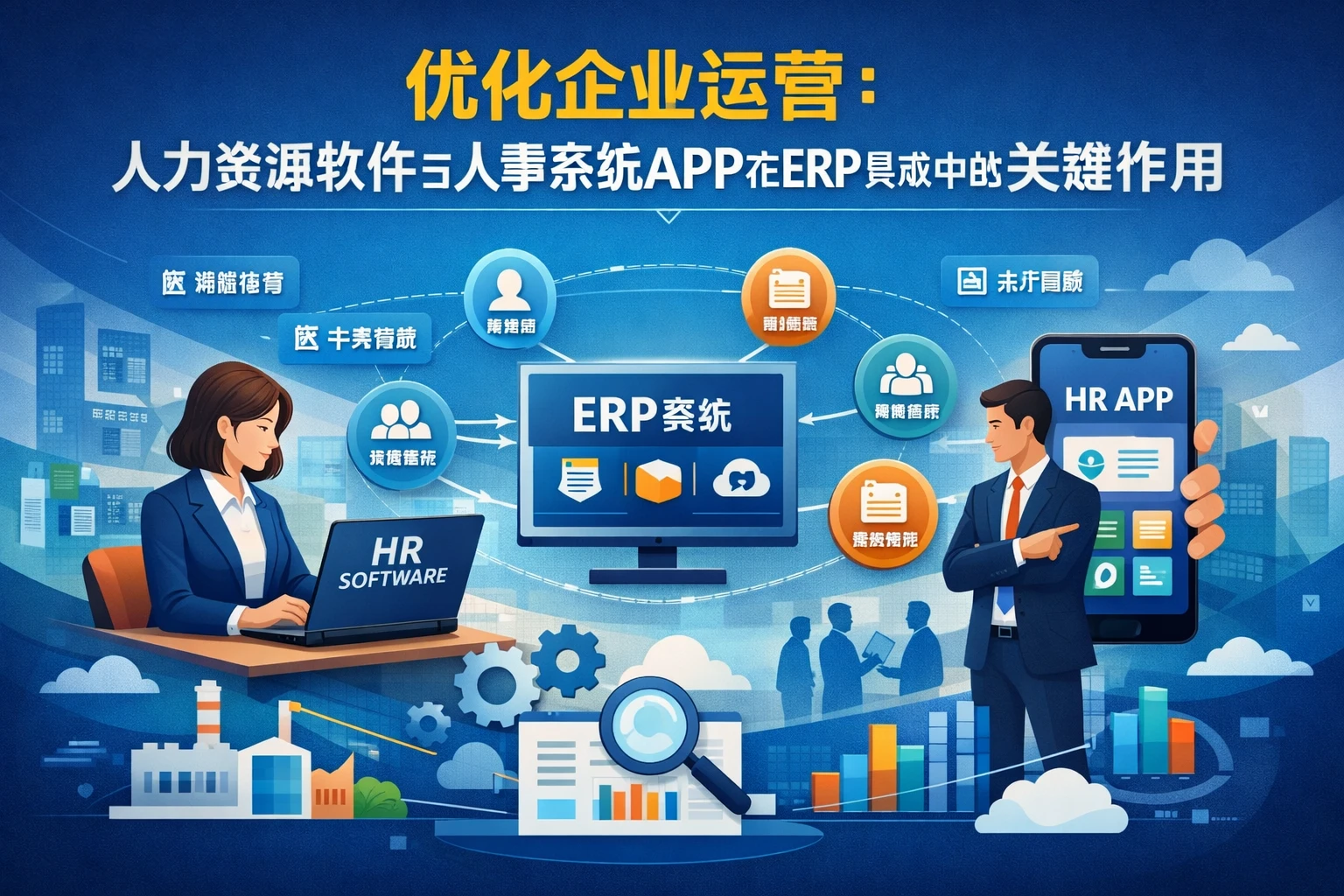 优化企业运营：人力资源软件与人事系统APP在ERP集成中的关键作用