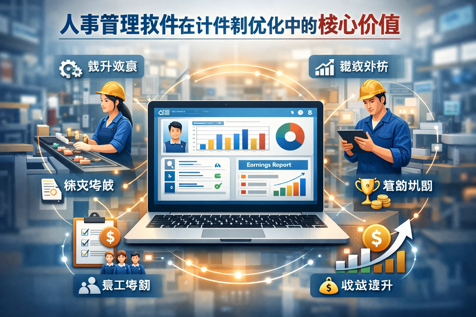 人事管理软件在计件制优化中的核心价值