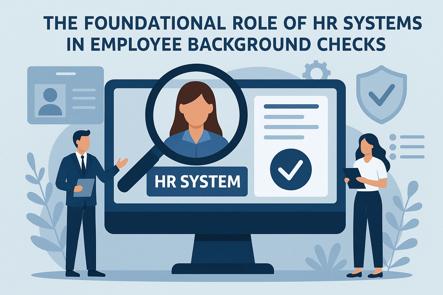 HR系统在员工背景核查中的基础作用