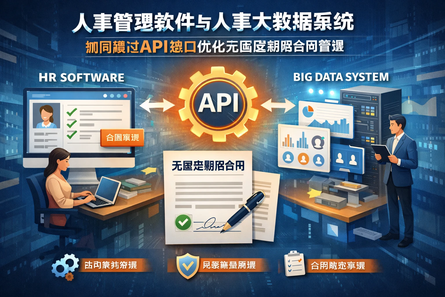 人事管理软件与人事大数据系统如何通过API接口优化无固定期限合同管理