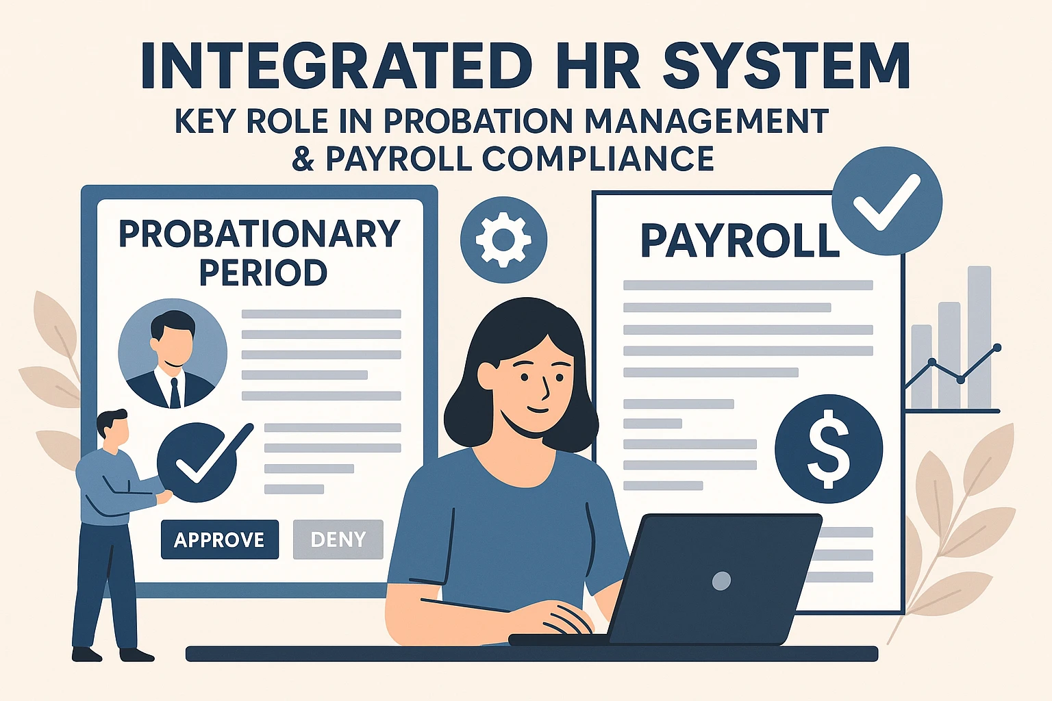 一体化人事系统在试用期管理与薪资合规中的关键作用