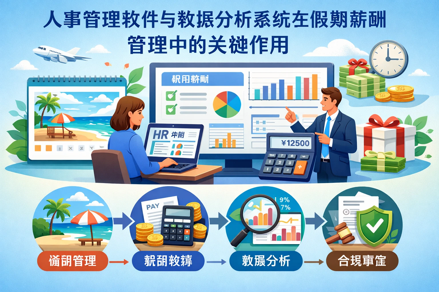 人事管理软件与数据分析系统在假期薪酬管理中的关键作用