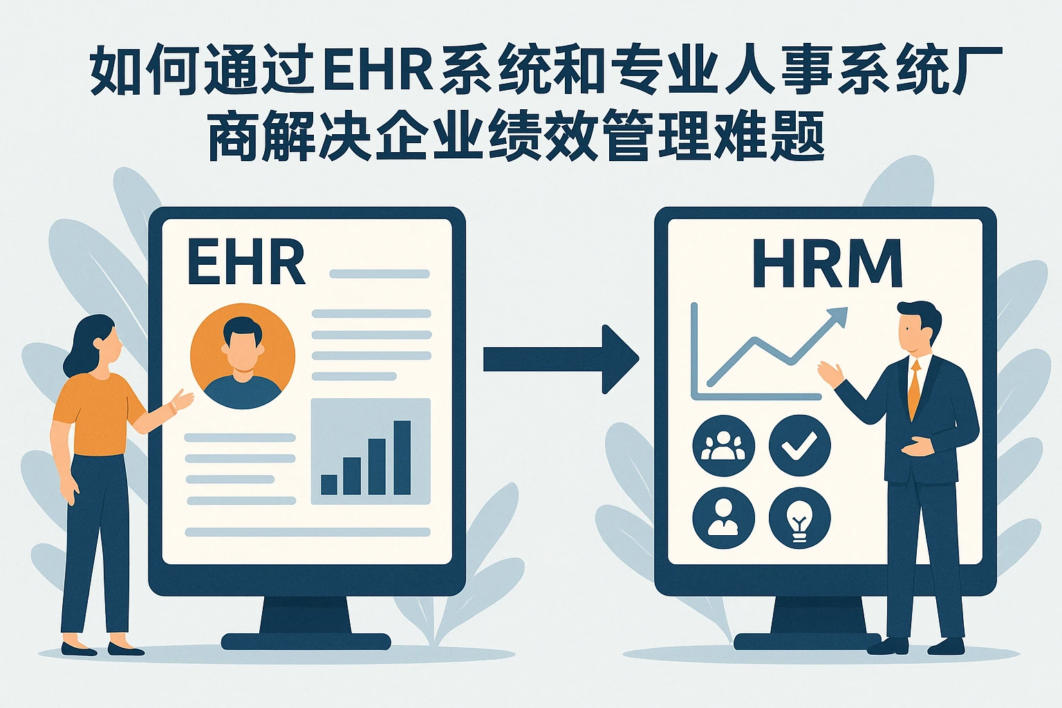 如何通过EHR系统和专业人事系统厂商解决企业绩效管理难题