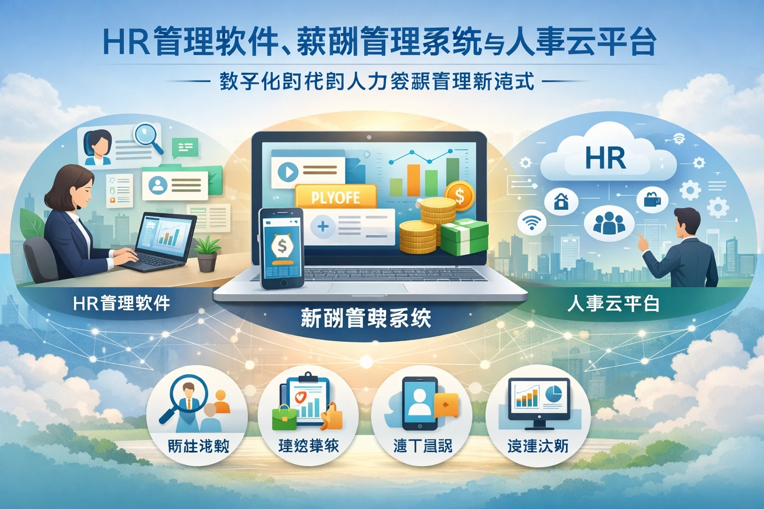 HR管理软件、薪酬管理系统与人事云平台：数字化时代的人力资源管理新范式