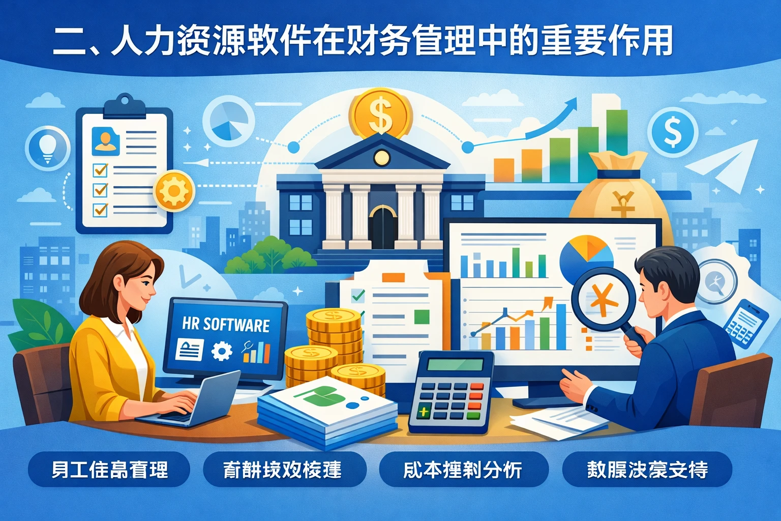 二、人力资源软件在财务管理中的重要作用