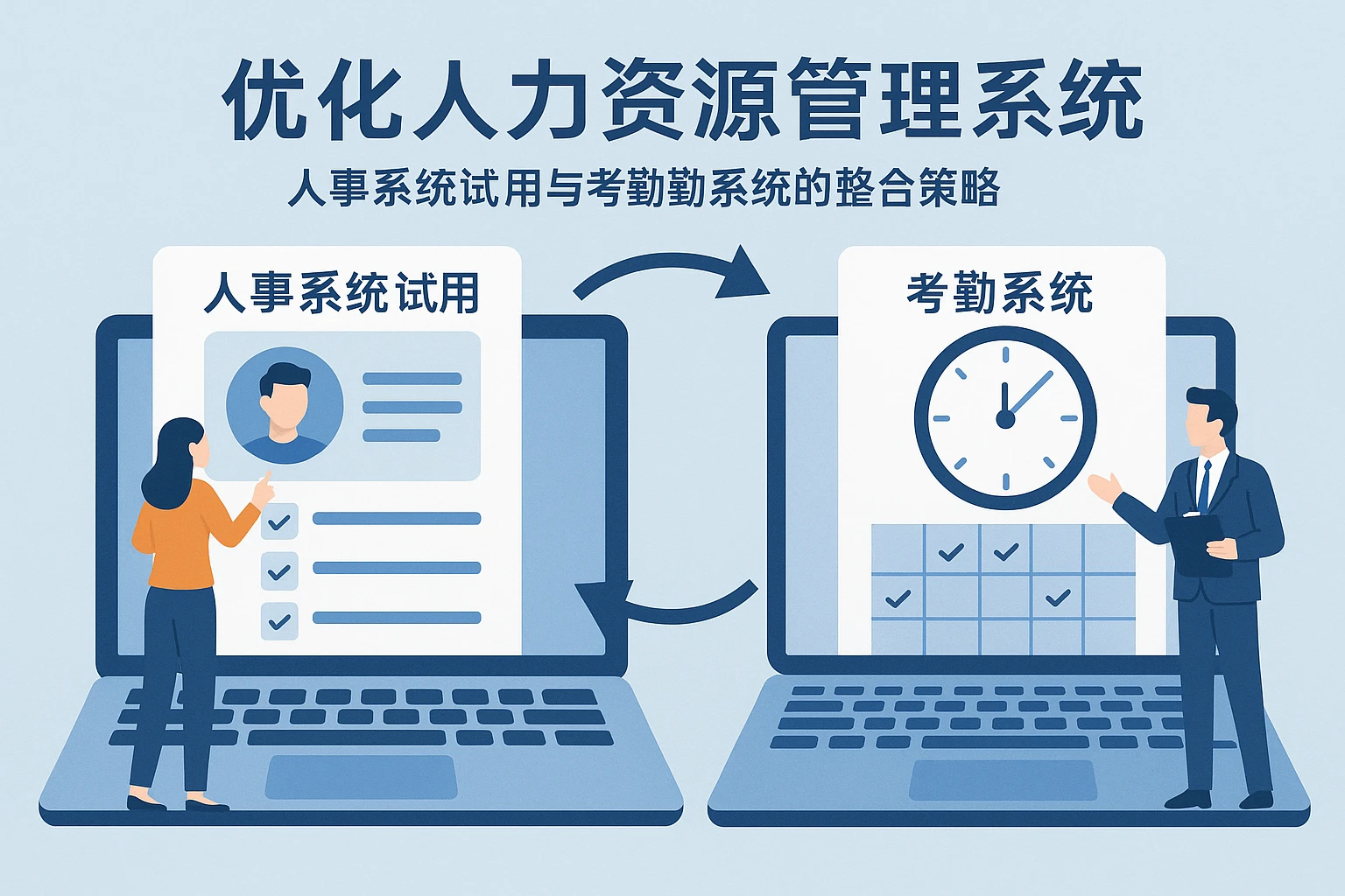 优化人力资源管理系统:人事系统试用与考勤系统的整合策略