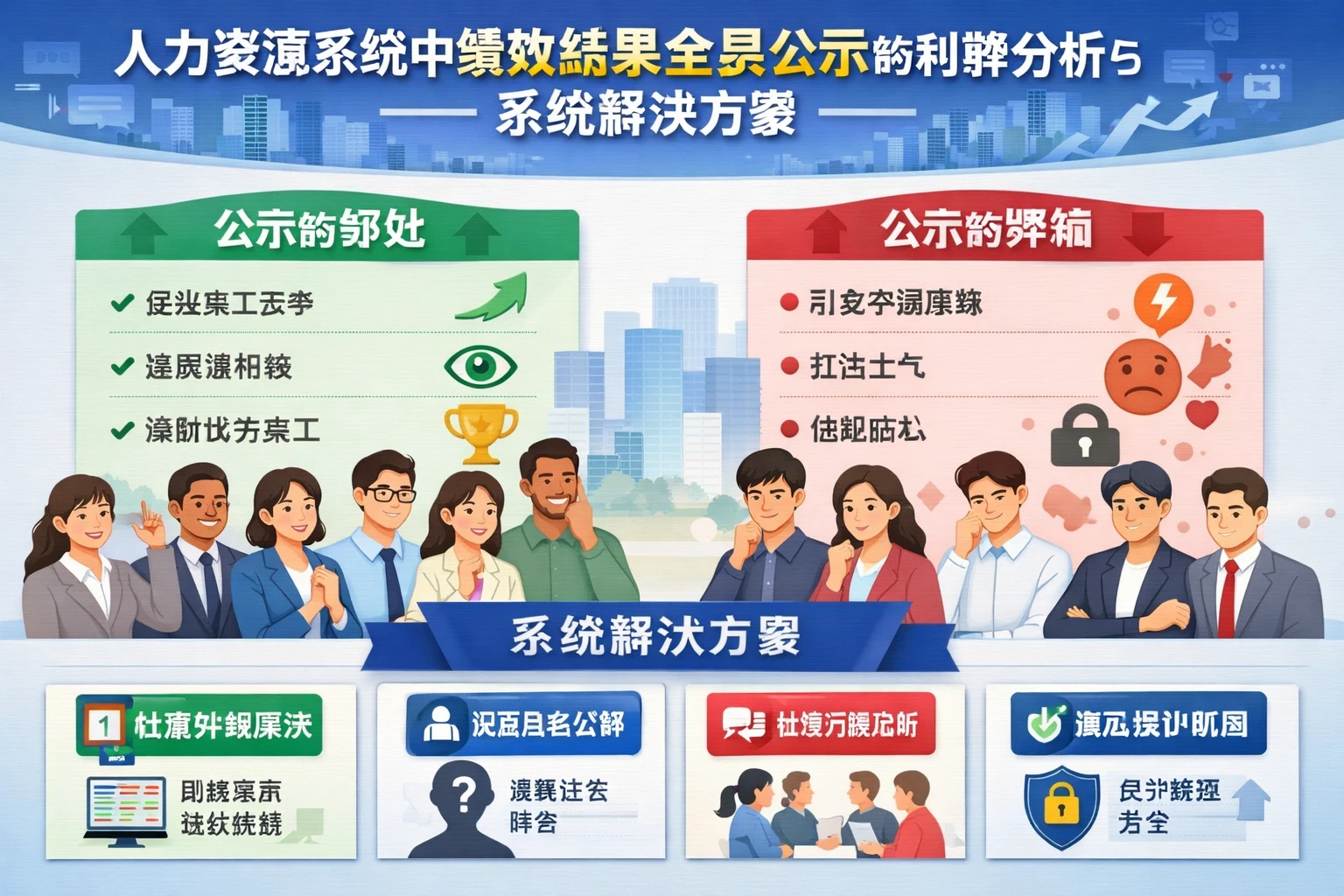 人力资源系统中绩效结果全员公示的利弊分析与系统解决方案