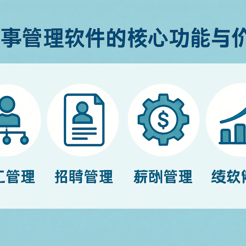 人事管理软件的核心功能与价值