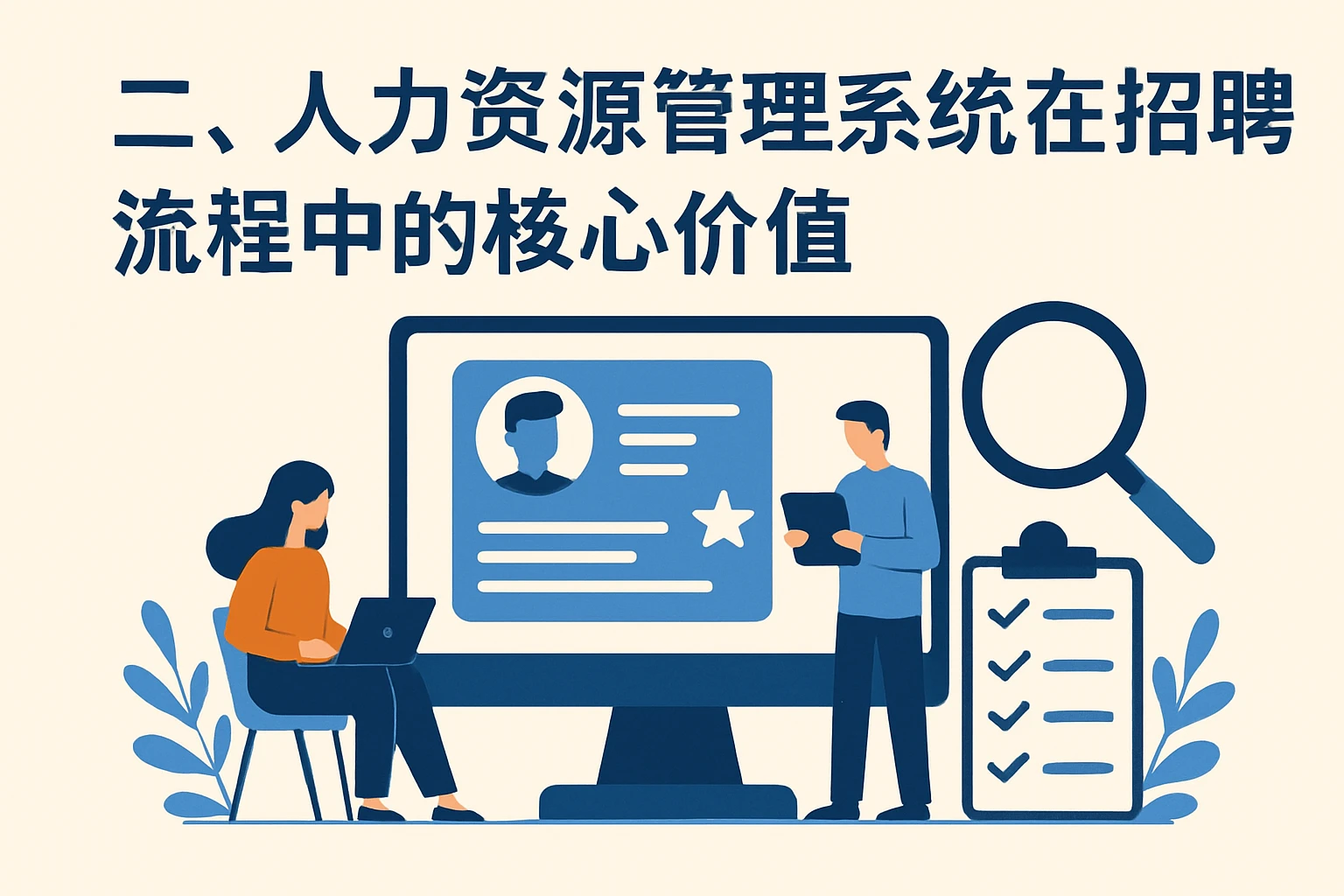 二、人力资源管理系统在招聘流程中的核心价值