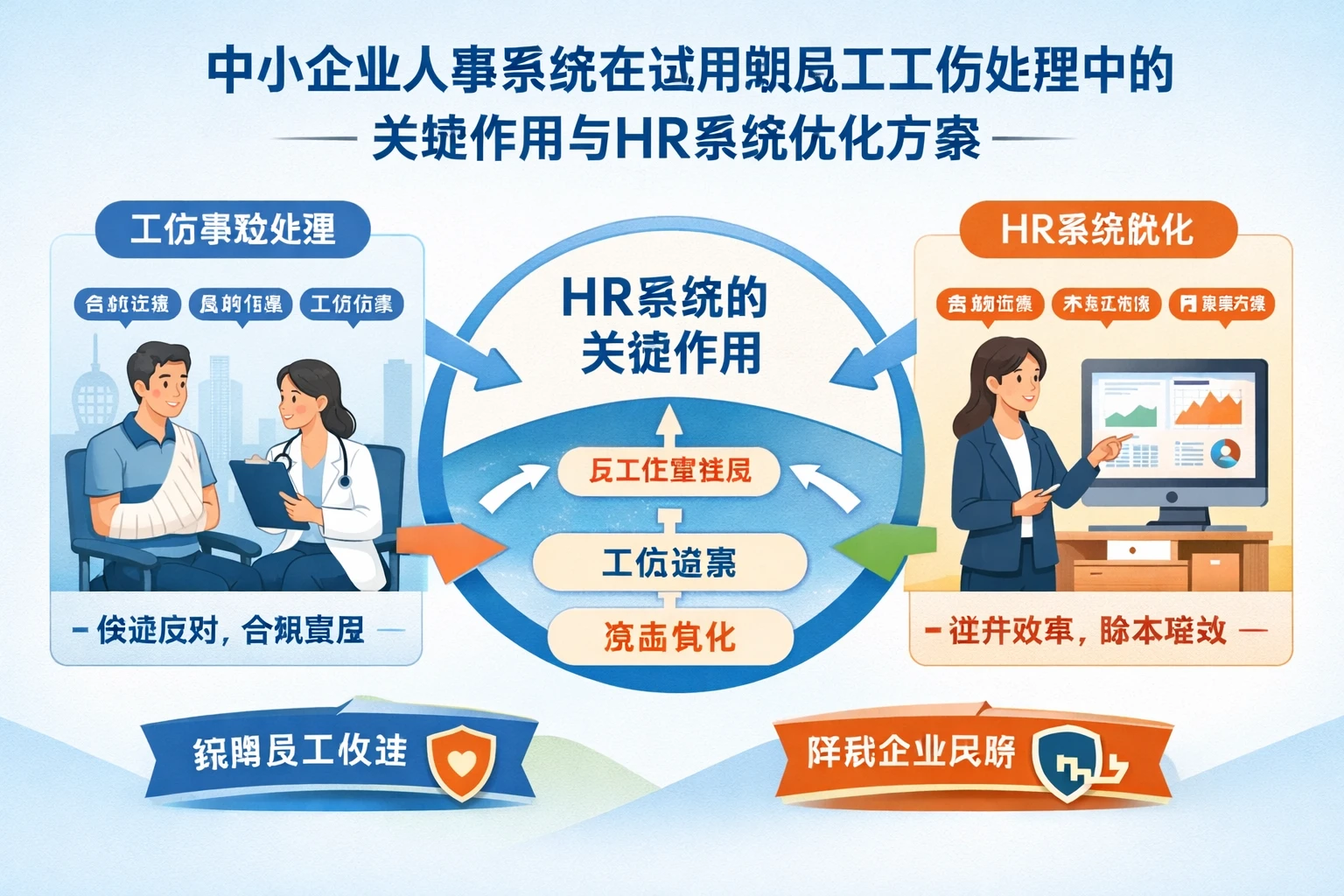 中小企业人事系统在试用期员工工伤处理中的关键作用与HR系统优化方案