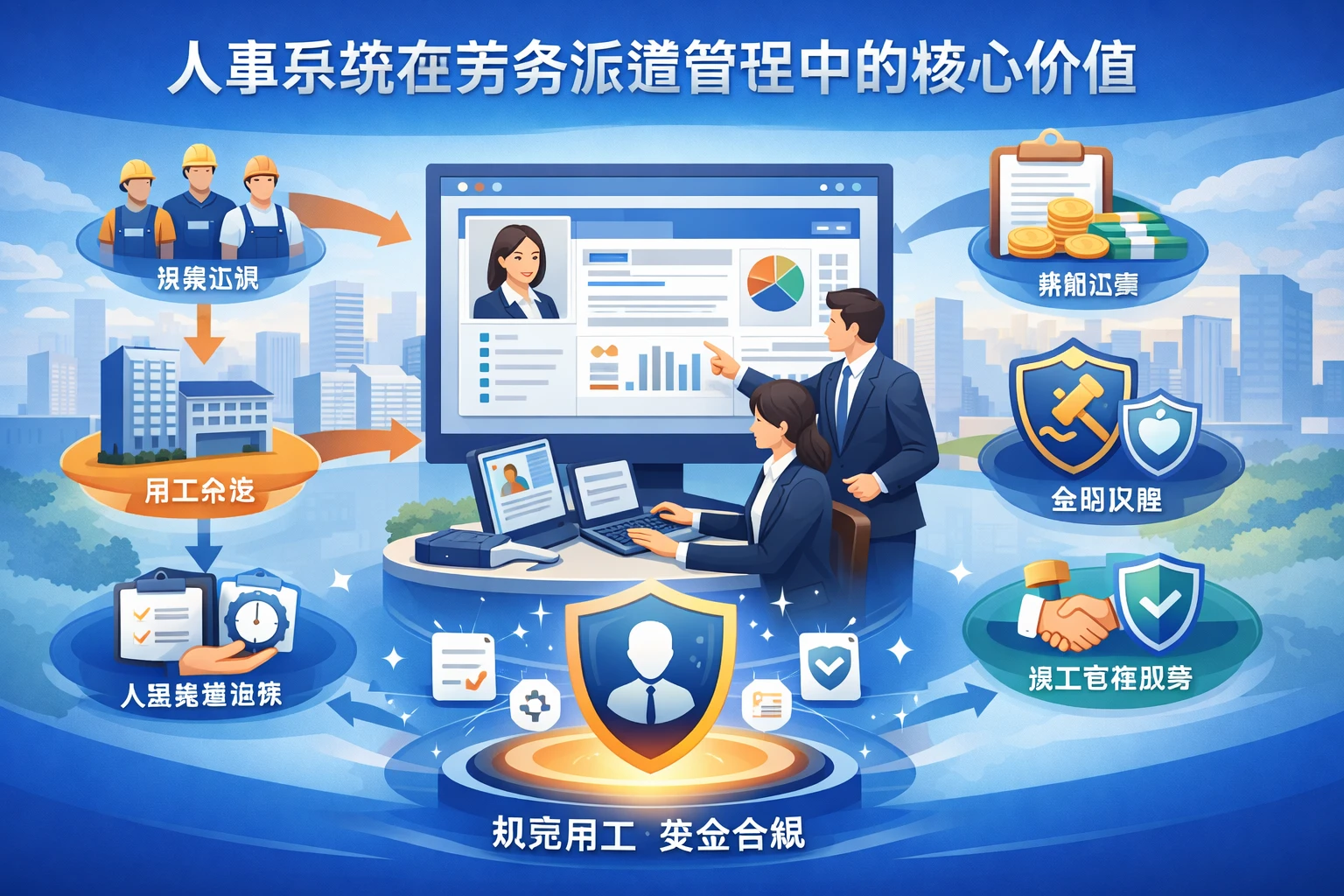 人事系统在劳务派遣管理中的核心价值