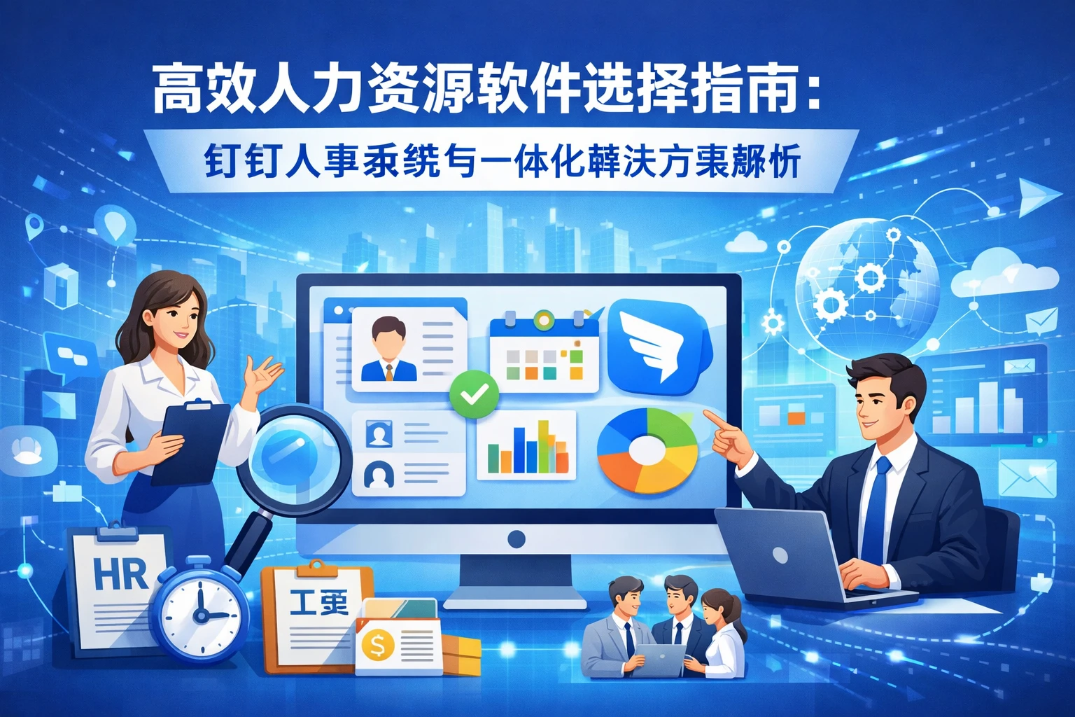 高效人力资源软件选择指南：钉钉人事系统与一体化解决方案解析