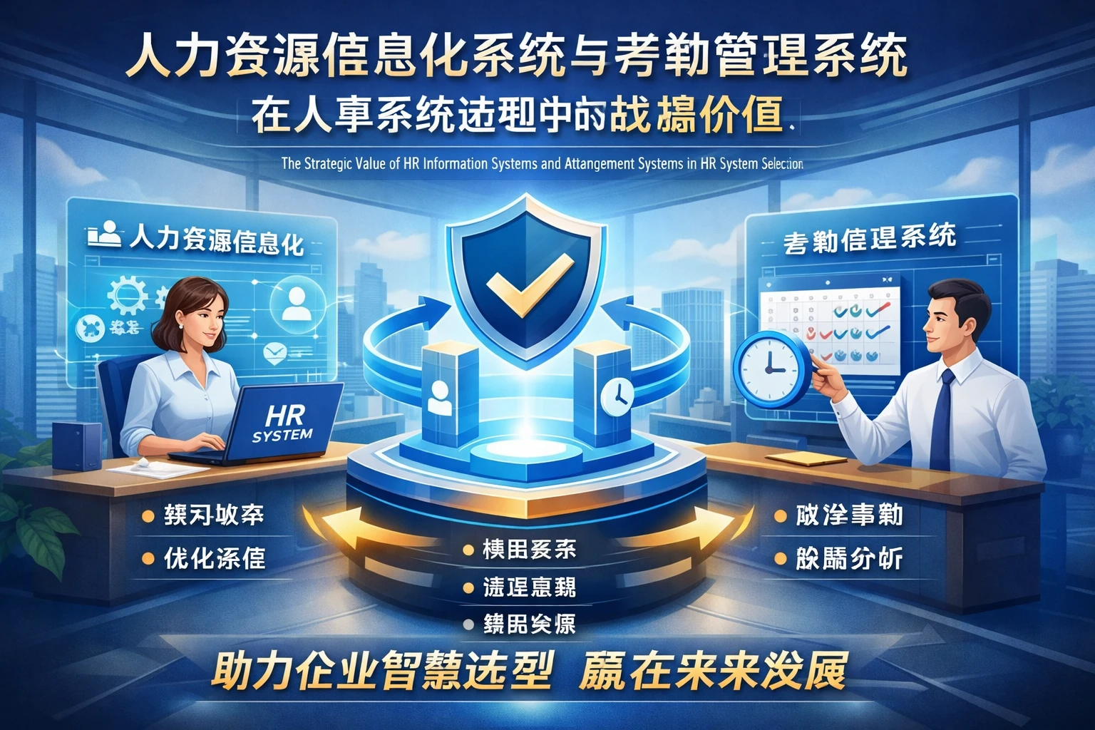 人力资源信息化系统与考勤管理系统在人事系统选型中的战略价值