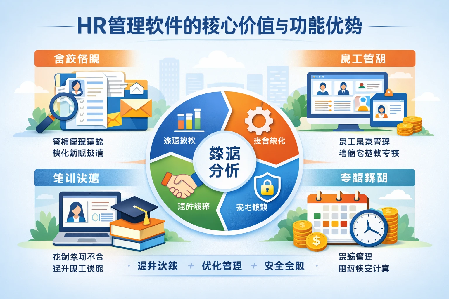 HR管理软件的核心价值与功能优势