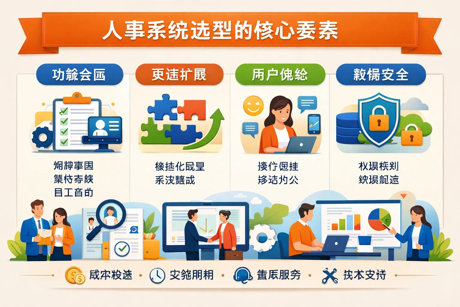 人事系统选型的核心要素