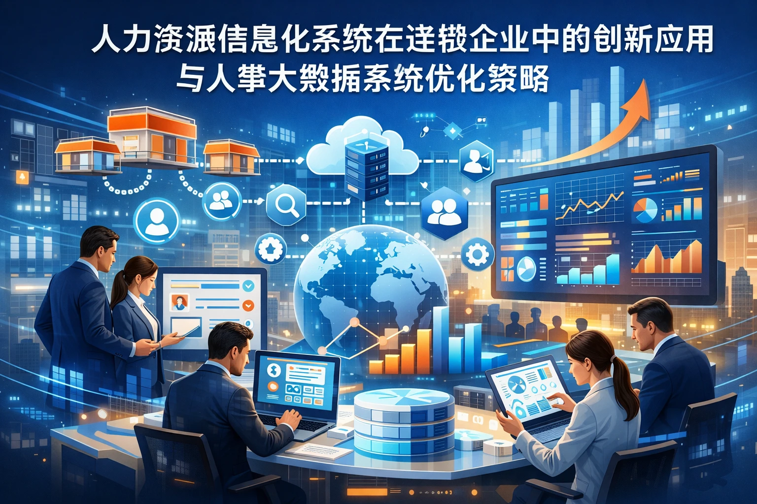 人力资源信息化系统在连锁企业中的创新应用与人事大数据系统优化策略