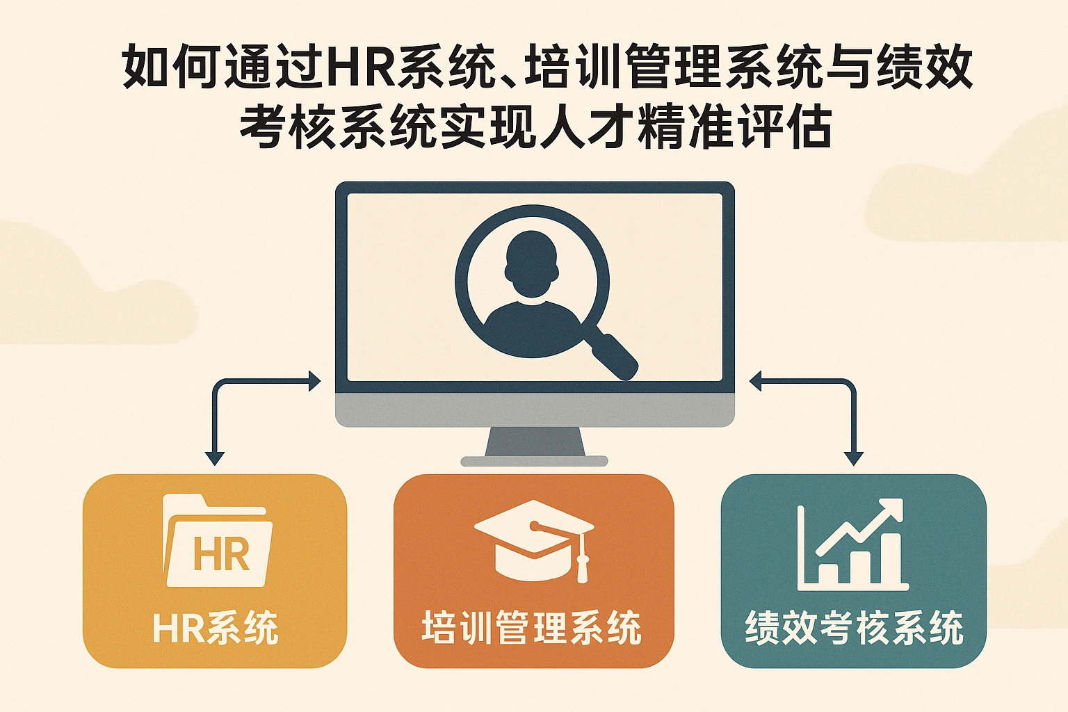 如何通过HR系统、培训管理系统与绩效考核系统实现人才精准评估
