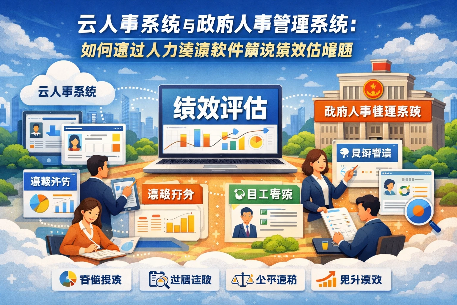 云人事系统与政府人事管理系统：如何通过人力资源软件解决绩效评估难题