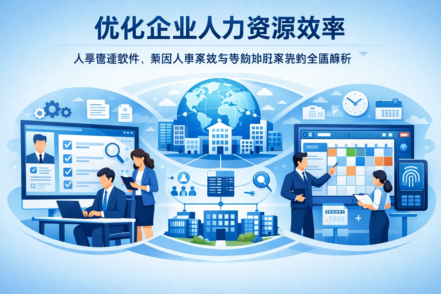 优化企业人力资源效率：人事管理软件、集团人事系统与考勤排班系统的全面解析
