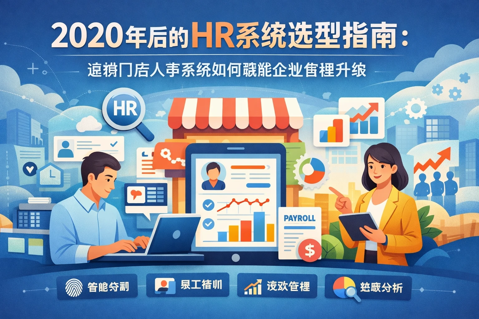 2020年后的HR系统选型指南：连锁门店人事系统如何赋能企业管理升级
