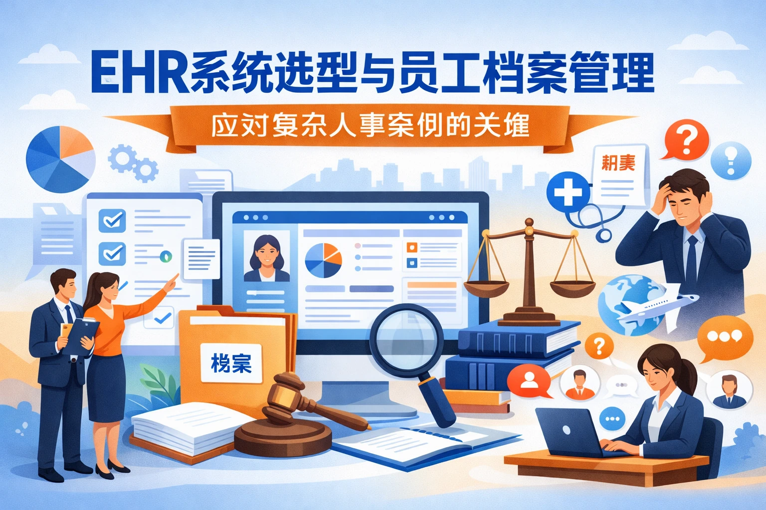 EHR系统选型与员工档案管理：应对复杂人事案例的关键