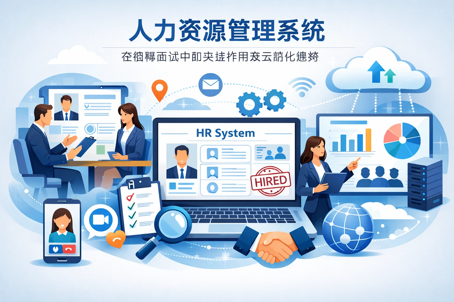 人力资源管理系统在招聘面试中的关键作用及云端化趋势