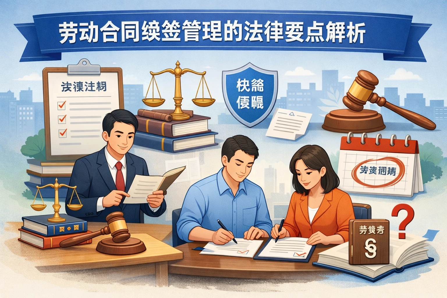 劳动合同续签管理的法律要点解析