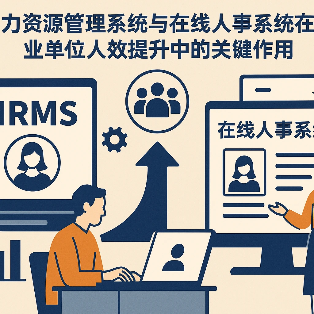 人力资源管理系统与在线人事系统在事业单位人效提升中的关键作用
