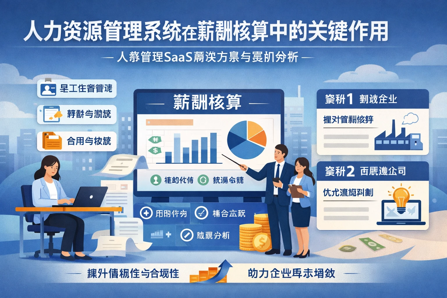 人力资源管理系统在薪酬核算中的关键作用：人事管理SaaS解决方案与案例分析