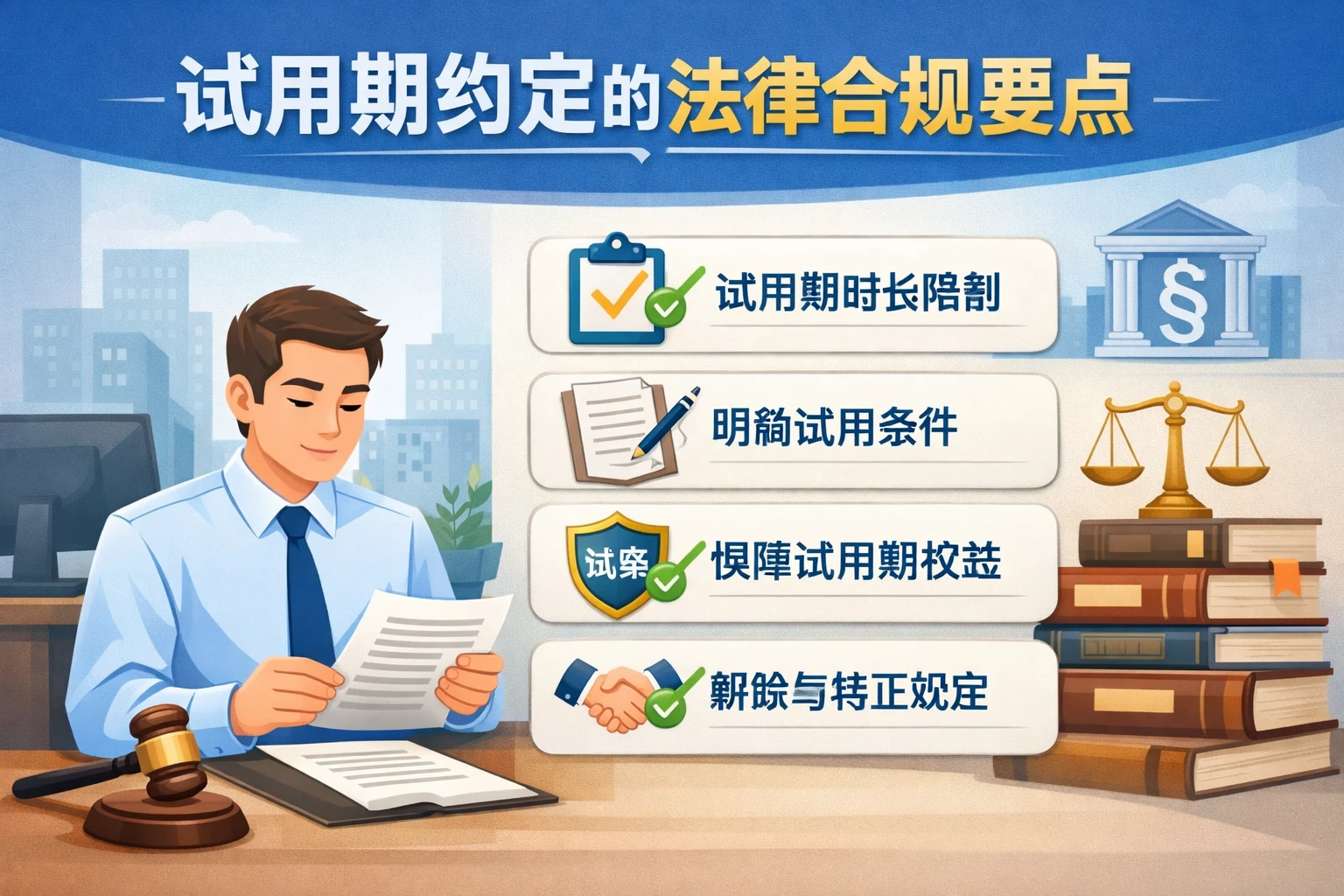 试用期约定的法律合规要点