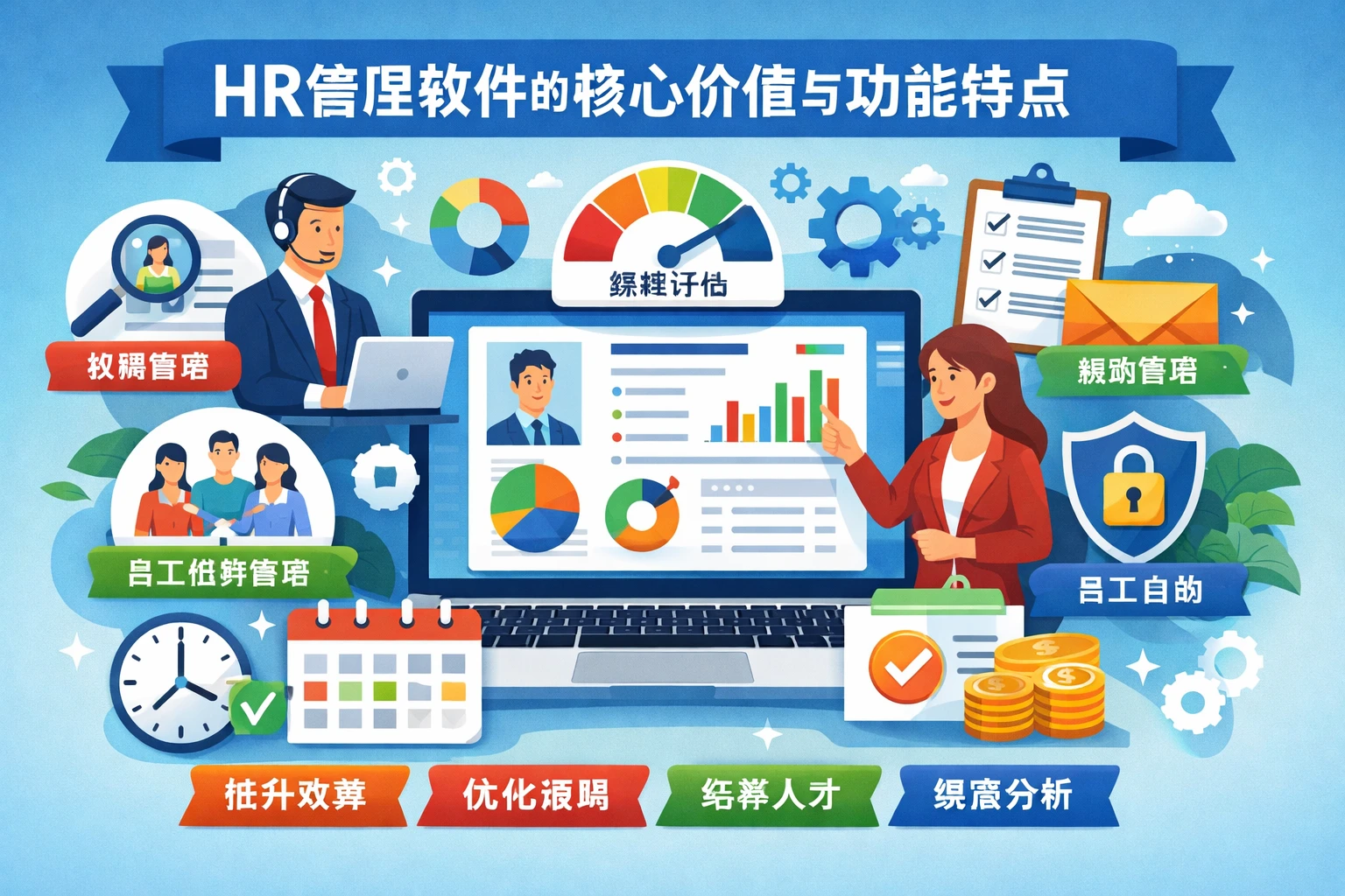 HR管理软件的核心价值与功能特点