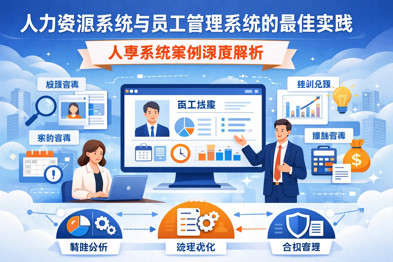 人力资源系统与员工管理系统的最佳实践：人事系统案例深度解析