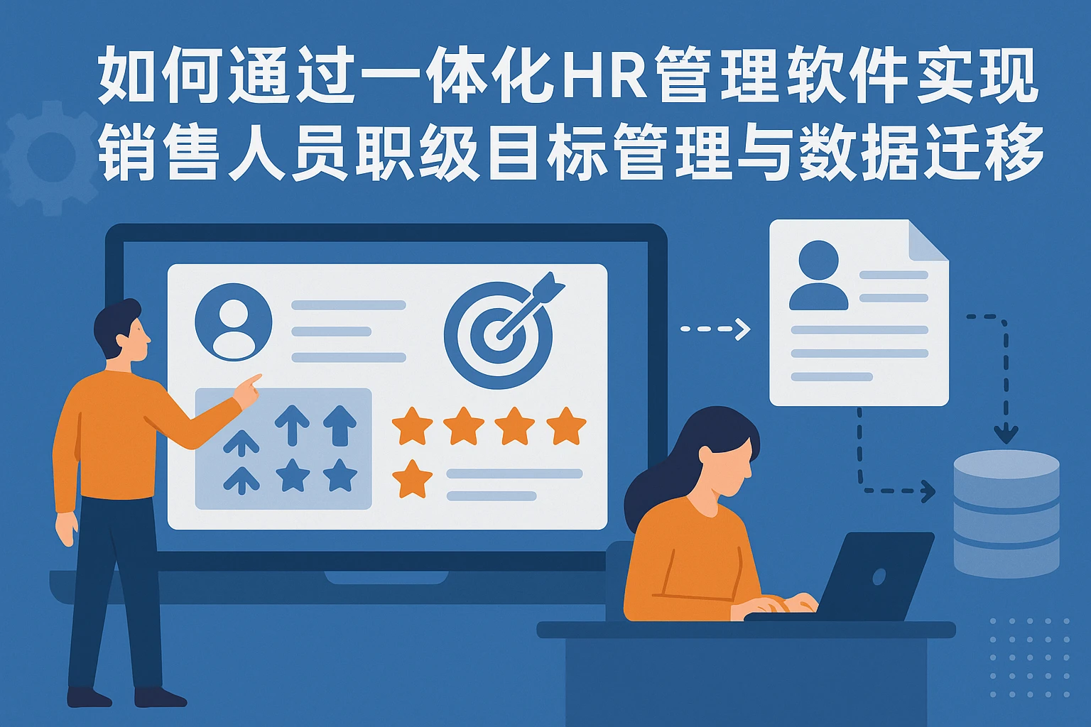 如何通过一体化HR管理软件实现销售人员职级目标管理与数据迁移