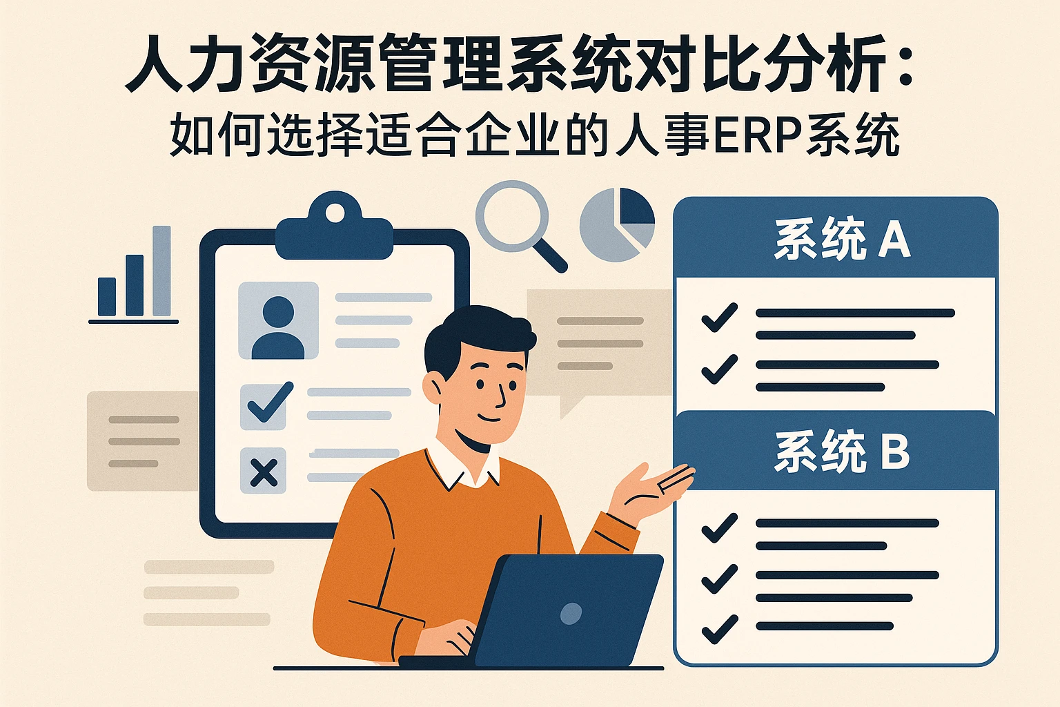人力资源管理系统对比分析：如何选择适合企业的人事ERP系统