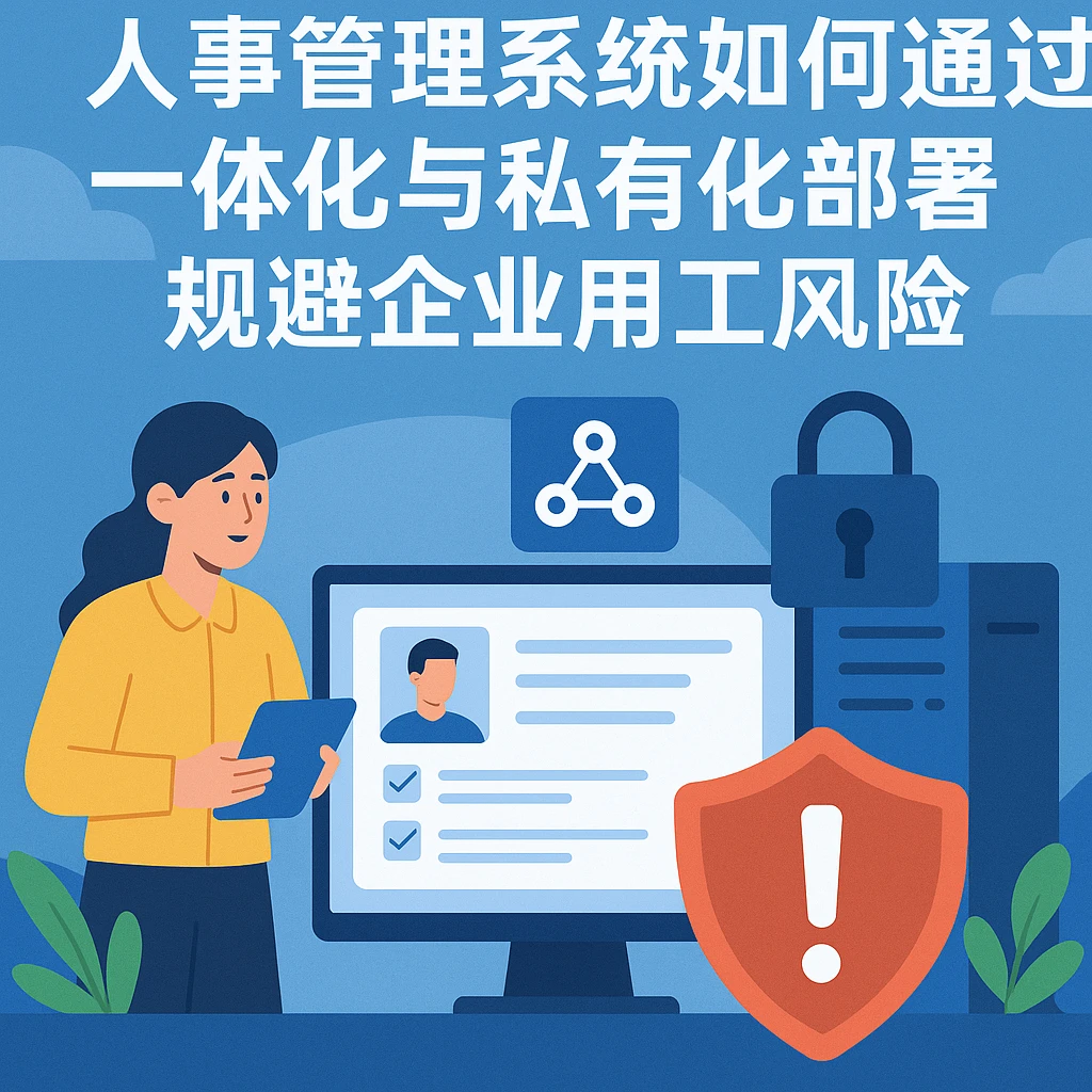 人事管理系统如何通过一体化与私有化部署规避企业用工风险