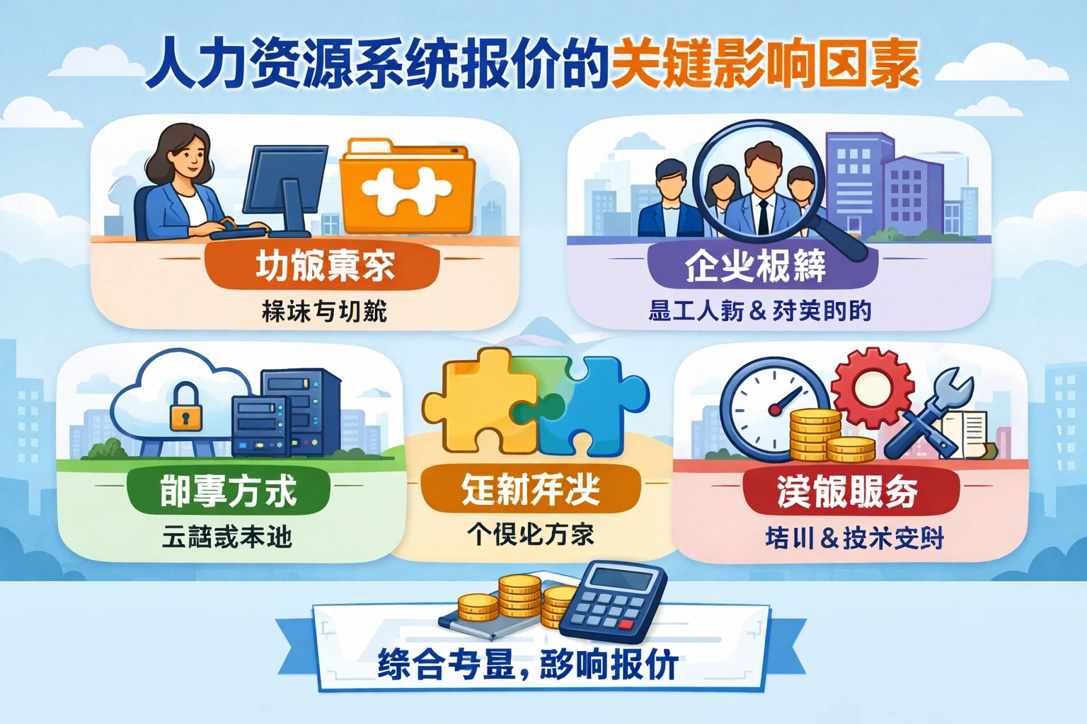 人力资源系统报价的关键影响因素